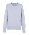 Kenzo Logo Jacquard Pullover In White