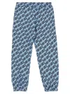 Kenzo Logo Joggers In Blue