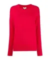 Kenzo Logo Knit Jumper In Red
