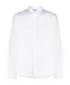 Kenzo Logo Long-sleeved Shirt In White