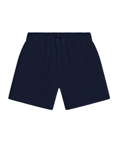 Kenzo Kids' Logo-patch Cotton Shorts In Black