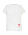 Kenzo Logo-patch Cotton T-shirt In White