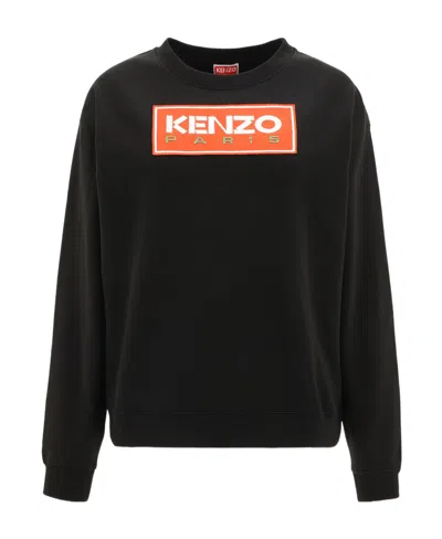 KENZO KENZO LOGO-PRINTED CREWNECK SWEATSHIRT
