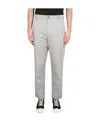 Kenzo Classic Fit Pants In Gray