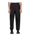 Kenzo Logo Patch Sweatpants In Black