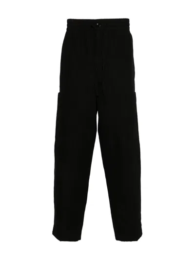 KENZO LOGO PATCH TROUSERS