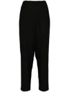 Kenzo Logo-patch Trousers In Black