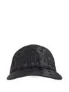 Kenzo Logo Pattern Cap In Black