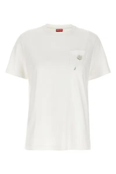 KENZO KENZO LOGO PIN T-SHIRT