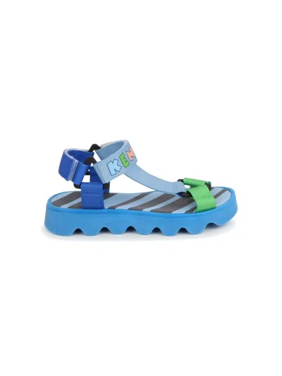Kenzo Logo Band Sandals In Multi
