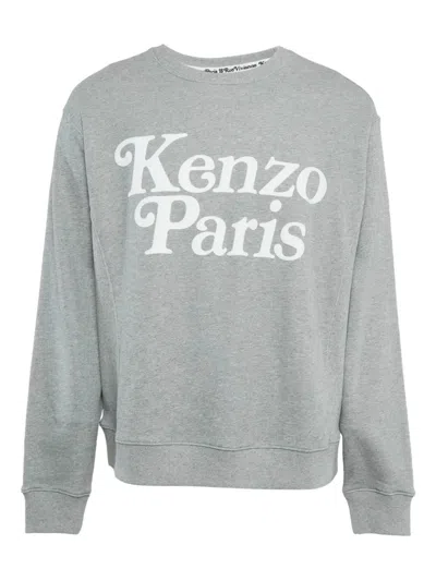 Pre-owned Kenzo Logo-print Cotton Sweatshirt