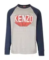 Kenzo Logo-print Cotton T-shirt In Multicolor