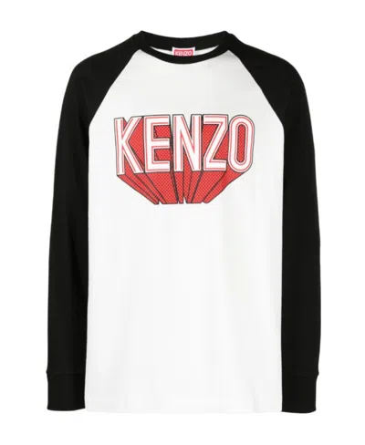 Kenzo Logo-print Cotton T-shirt In Red