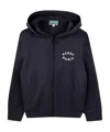 Kenzo Logo-print Hoodie In Black