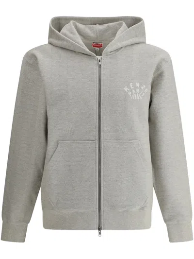 KENZO LOGO-PRINT HOODIE