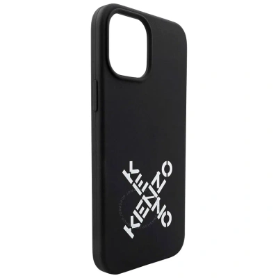 Kenzo Logo Print Iphone 12 Pro Max Case In Black