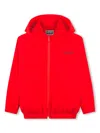 Kenzo Logo-print Jacket In Red