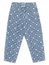 Kenzo Belt-loop Jeans In Blue