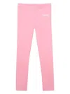 Kenzo Logo-print Leggings In Pink