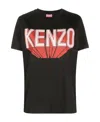 Kenzo Logo-print Short-sleeve T-shirt In Black