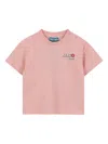 Kenzo Logo-print Short-sleeve T-shirt In Pink