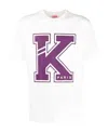 Kenzo Logo-print Short-sleeve T-shirt In White