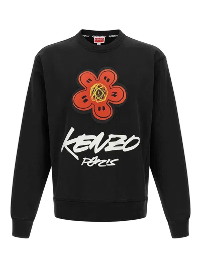 KENZO LOGO PRINT SWEATSHIRT