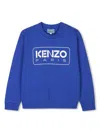 Kenzo Logo-print Sweatshirt In Blue