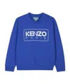 Kenzo Logo-print Sweatshirt In Blue