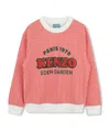 Kenzo Logo-print Sweatshirt In Red