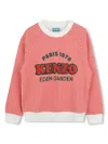 Kenzo Logo-print Sweatshirt In Red