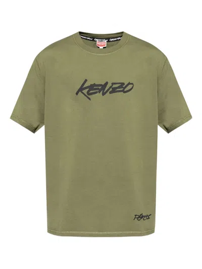 KENZO LOGO-PRINT T-SHIRT