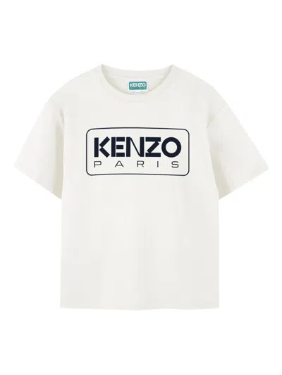 Kenzo Logo-print T-shirt In White