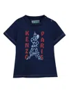 Kenzo Logo-print T-shirt In Blue