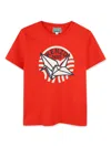 Kenzo Logo-print T-shirt In Red
