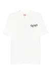 Kenzo Logo Print T-shirt In White