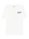 Kenzo Logo Print T-shirt In White