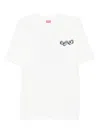 Kenzo Logo Print T-shirt In White