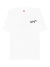 Kenzo Logo Print T-shirt In White