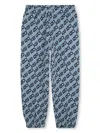 Kenzo Logo-print Track Pants In Blue