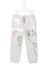 Kenzo Logo-print Track-pants In Grey