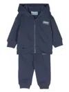 Kenzo Logo-print Track Suit In Blue