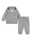 Kenzo Logo-print Tracksuit In Grey