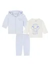 Kenzo Logo-print Tracksuit Set In Blue