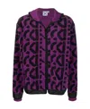 Kenzo Logo-print Zipped  Fleece Hoodie In Black