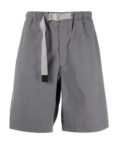 KENZO KENZO LOGO PRINTED BELT SHORTS