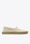 Kenzo 'boke Flower 2.0' Embroidered Canvas Espadrilles In Cream