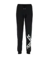 Kenzo Printed Logo Joggers With Drawstrings In Black