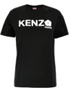 Kenzo Women Gots Boke Flower 2.0 T-shirt In Black