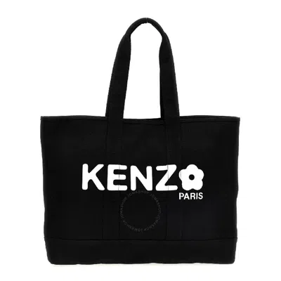 KENZO KENZO LOGO PRINTED TOTE BAG